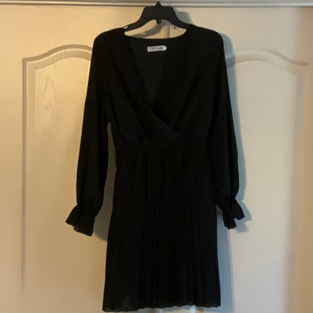 Casual black dress